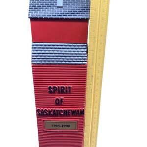 Whisky Decanter, "Spirit of Saskatchewan", 1990, 85th Ann. of Province, RARE